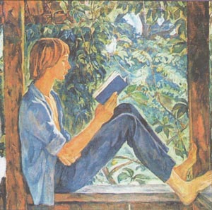 Сочинение по картине «На террасе» Шевандроновой. Детский художник