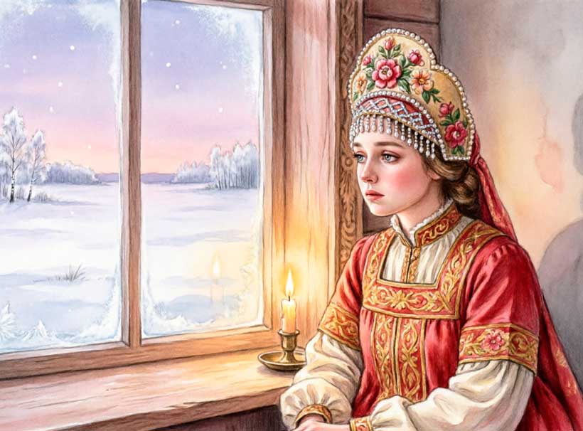 картинка План сказки Царевна и семь богатырей